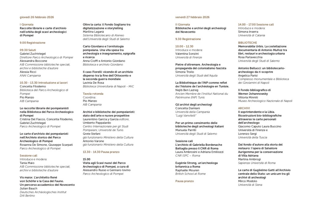 Programma-2_page-0001-1024x730 Le Biblioteche e gli archivi degli archeologi nel Novecento